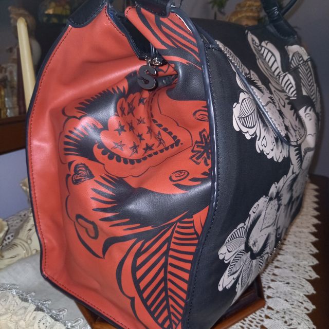 Borsa "DESIGUAL " 2 manici angoli ok