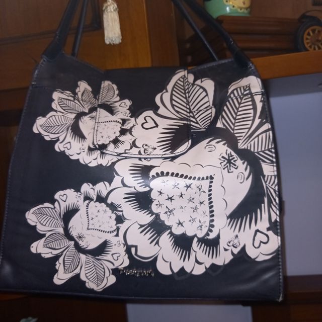 Borsa "DESIGUAL " 2 manici angoli ok