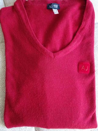 Maglia scollo a V Giorgio Armani