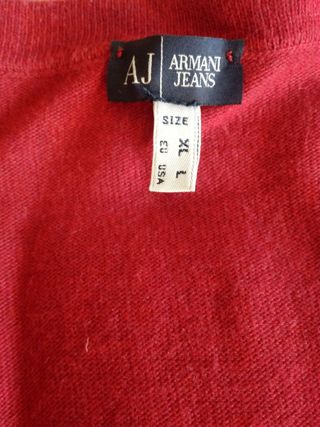 Maglia scollo a V Giorgio Armani