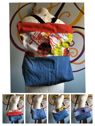 Mochila bolso transformable