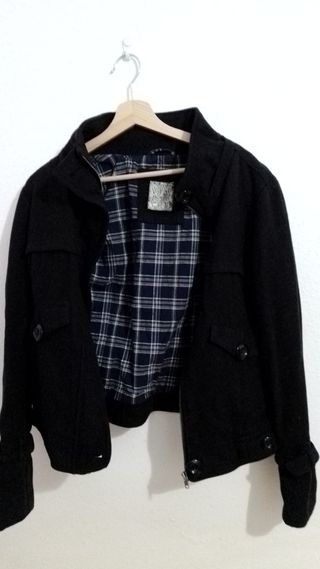 Chaqueta mujer negra xdye