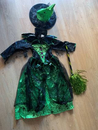 Disfraz de bruja 7/8 años