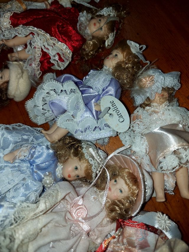 Bambole vintage in porcellana