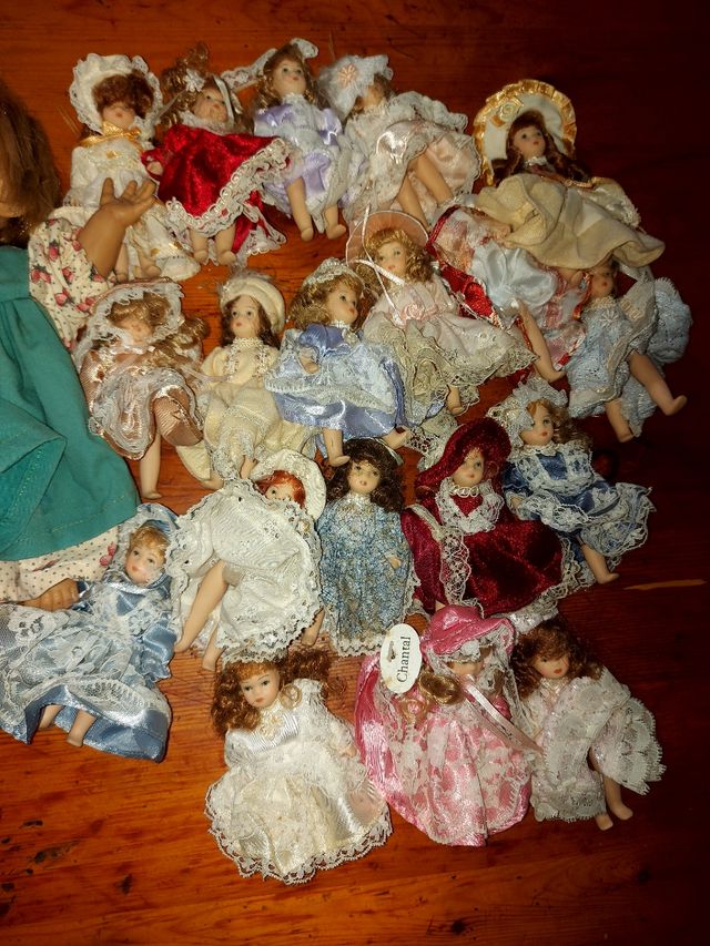 Bambole vintage in porcellana