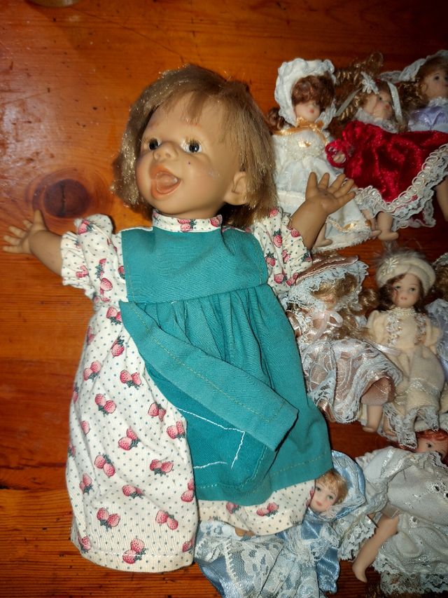 Bambole vintage in porcellana