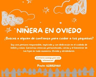 Niñera en Oviedo