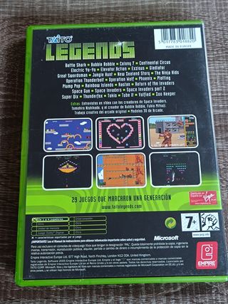 Taito Legends Xbox clasica 