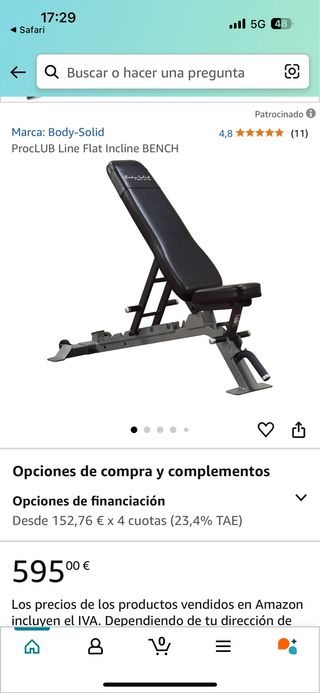 Banco de pesas