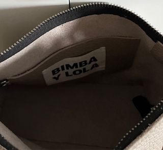 Bolso de piel marca Bimba y Lola