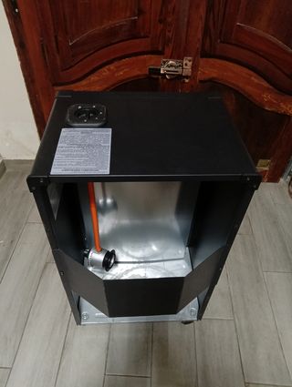 Estufa llama azul no incluye la alcachofa y goma 
