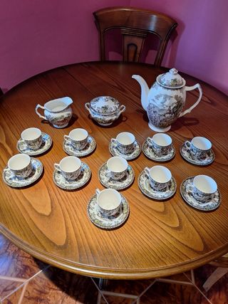 Juego de café ingles.