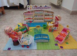 Supermercado muñecas barriguitas 