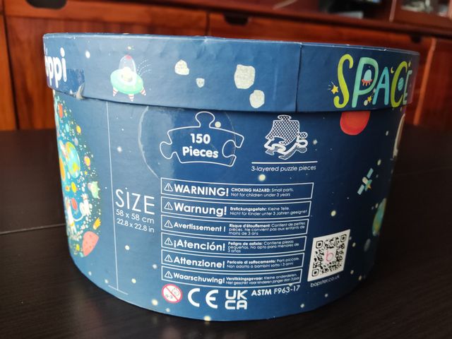 SE VENDE PUZZLE SPACE, 150 PIEZAS, PERFECTO ESTADO