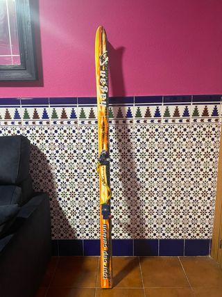 Esquis de fondo botas y mochila