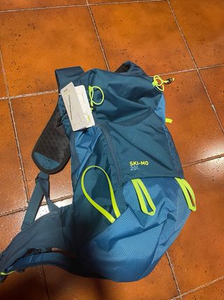 Esquis de fondo botas y mochila