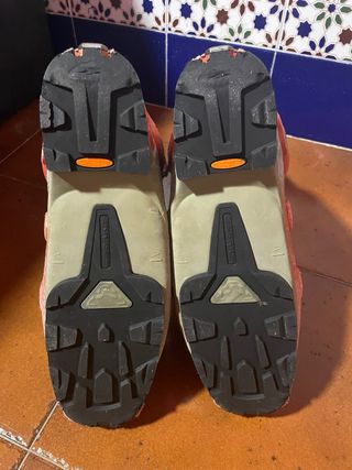 Esquis de fondo botas y mochila