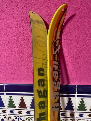 Esquis de fondo botas y mochila