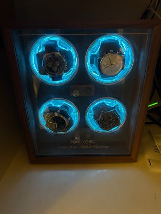 Watch winder. Caja para relojes automáticos.