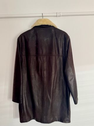 Abrigo piel Hombre talla M