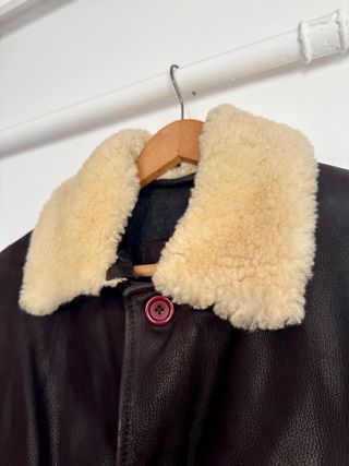 Abrigo piel Hombre talla M