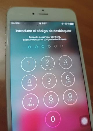 iPhone para piezas