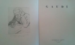 Libro biografía de Gaudi