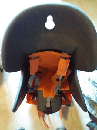 Silla porta bebes y niños parabicicleta