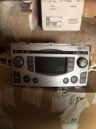 Autoradio toyota verso