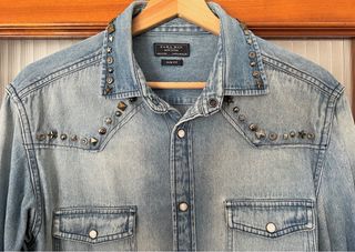 Camisa vaquera zara 