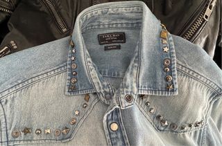 Camisa vaquera zara 