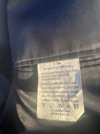 Traje Chaqué Azul REBAJADO Levita y Pantalon