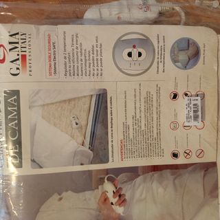 Manta eléctrica lana calientacamas