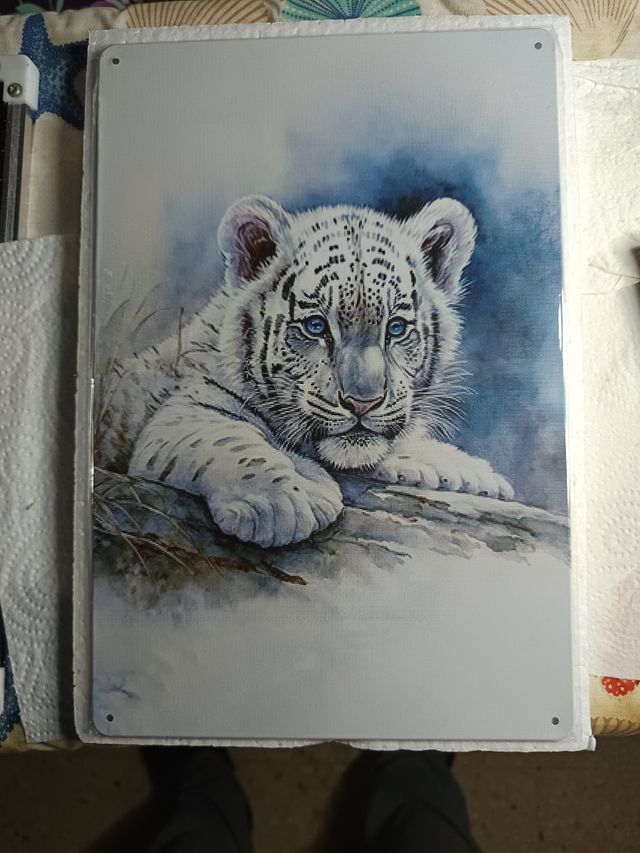 CARTEL METÁLICO N 409