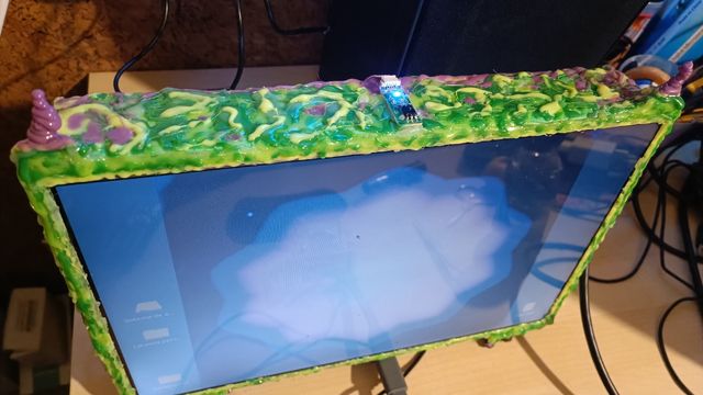 Pantalla portátil auxiliar hdmi