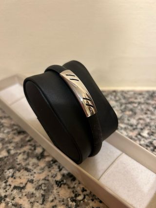 Bracciale in Cuoio e Acciaio