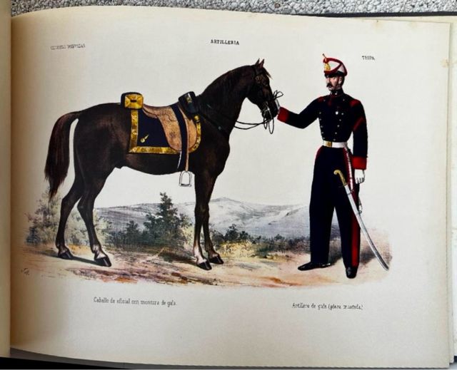 Álbum de la Artilleria Española. Edición limitada