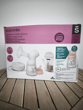 Sacaleche eléctrico Suavinex + Kit de lactancia
