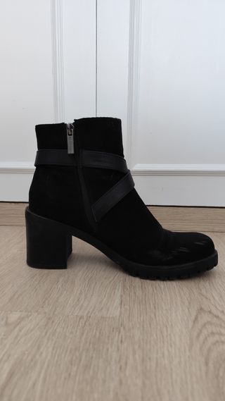 Botines negros