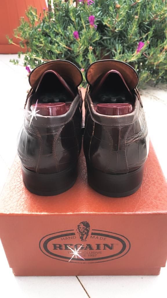 Mocassino coccodrillo