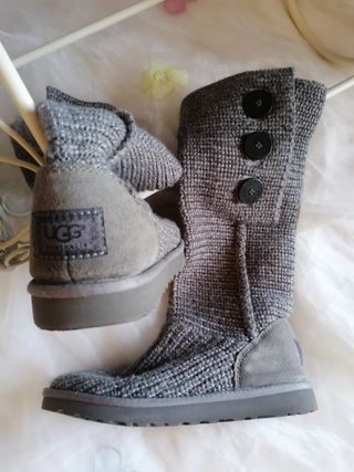 Last Minute Stivali Ugg donna 38 in tweed grigio 