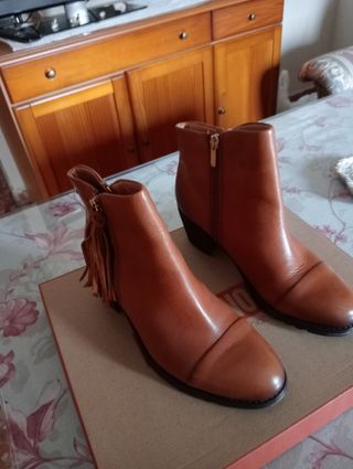 Botines Pikolinos Nro 36 marrones 