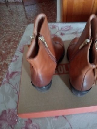 Botines Pikolinos Nro 36 marrones 