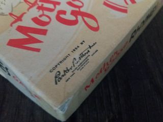 1954 Jogo de cartas vintage Mother Goose