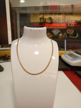 Cadena oro 18K mujer