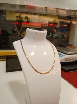 Cadena oro 18K mujer