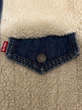 Cazadora levis borreguito