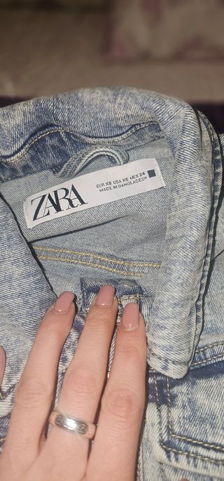 Cazadora vaquera Zara