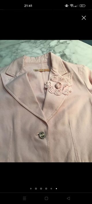 Chaqueta tela vaquera