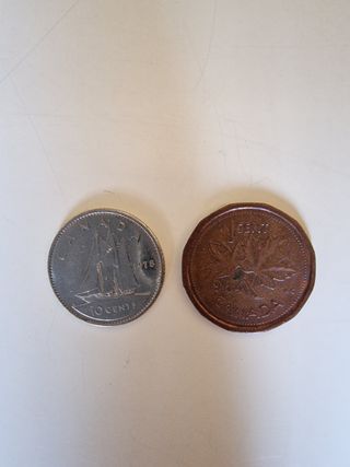 Monete Gran Bretagna,Canada